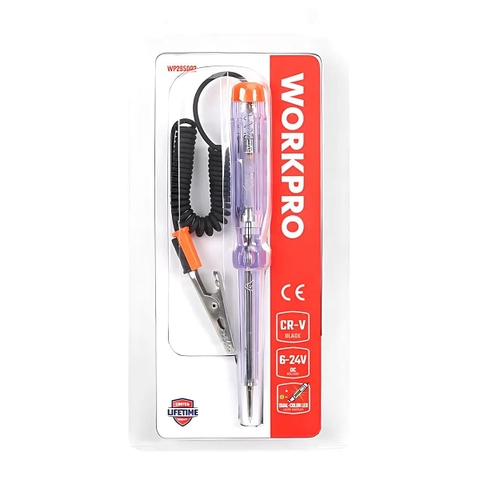 Tuốc Nơ Vít Thử Điện Đèn Báo 2 Màu Workpro WP295002