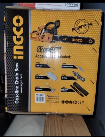 Máy cưa xích dùng xăng INGCO GCS5602411 chính hãng