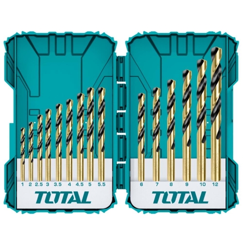 Bộ 15 mũi khoan HSS Total TACSDL51501
