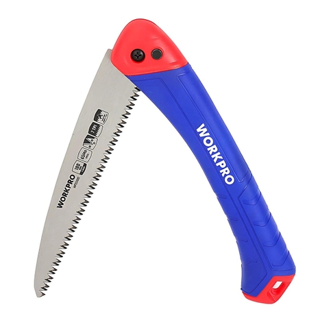 Cưa Cầm Tay Dạng Gấp Dùng Để Cắt Cành Cây 180mm Workpro WP333002