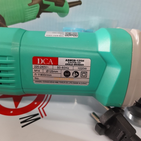 Máy mài góc 1020W DCA ASM08-125H xsafe