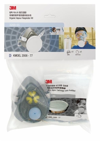Bộ Mặt Nạ Bảo Vệ Phòng Độc 3M™ 3200-55