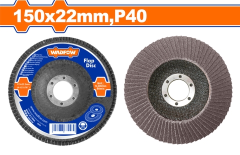 Nhám xếp nâu 150x22mm, P40 WadFow WYL3301