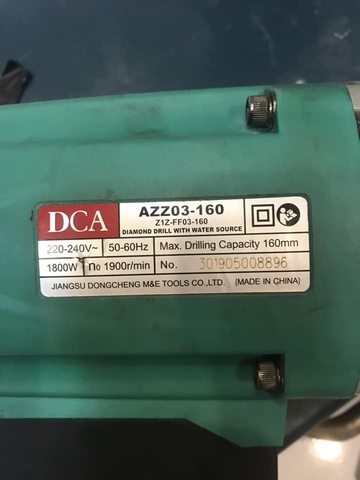 Máy khoan đá 1800W DCA AZZ03-160 xsafe