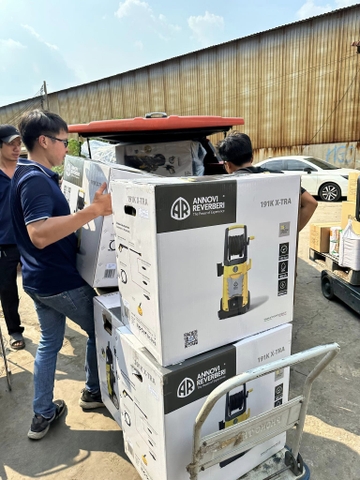 MÁY XỊT RỬA ÁP LỰC CAO CHUYÊN DỤNG ANNOVI REVERBERI ITALY 191K X-TRA