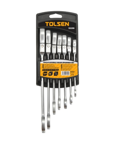 Bộ vòng miệng tự động lắc léo 7 món TOLSEN 15259