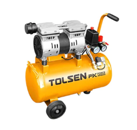 Máy nén khí chống ồn không dầu 24L 800W Tolsen 73135