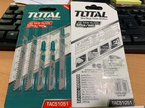 Bộ 5 lưỡi cưa lọng TOTAL TAC51051