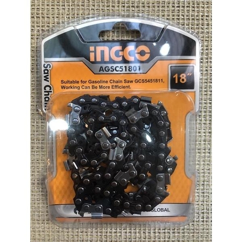 Dây cưa xích INGCO AGSC51801 chính hãng