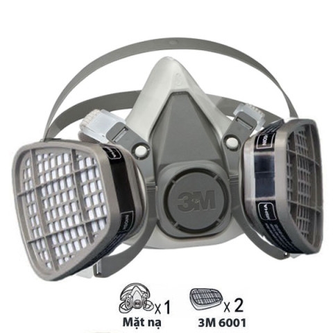 Mặt Nạ Phòng Độc 3M - 6100/ 6200