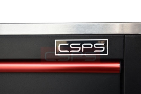 Tủ dụng cụ CSPS 132cm - 05 hộc kéo màu đen/trắng
