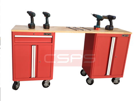 Bàn nguội cơ khí 183cm màu đỏ CSPS VNGS3352BC16 (màu đỏ)