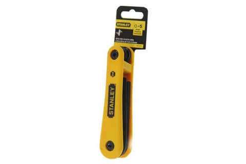 Bộ Khóa Lục Giác 7 Chi Tiết (1 5-6mm) Hệ Met Folding Stanley 69-261