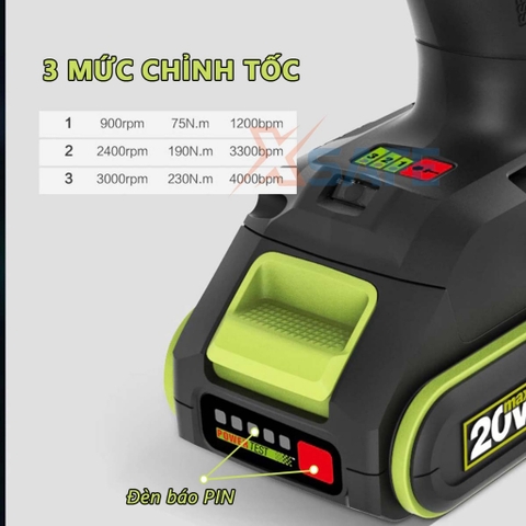 Máy bắn vít mini dùng pin 20V WORX WU290D máy siết vít không chổi than