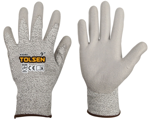 Bao tay vải chống cắt 9'' Tolsen