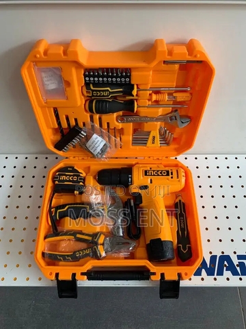 Bộ Máy Khoan Pin 12V INGCO HKTHP10891 Kèm 89 Chi Tiết