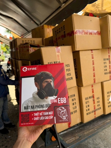 Mặt Nạ Phòng Độc EFIRE E68 (chỉ mặt nạ)