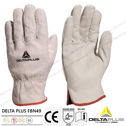 Găng tay da hàn Deltaplus FBN49