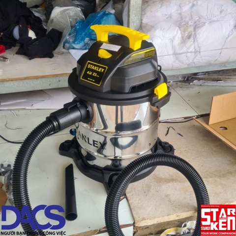 Máy hút bụi Công nghiệp 3 chức năng 23L Stanley SL19116