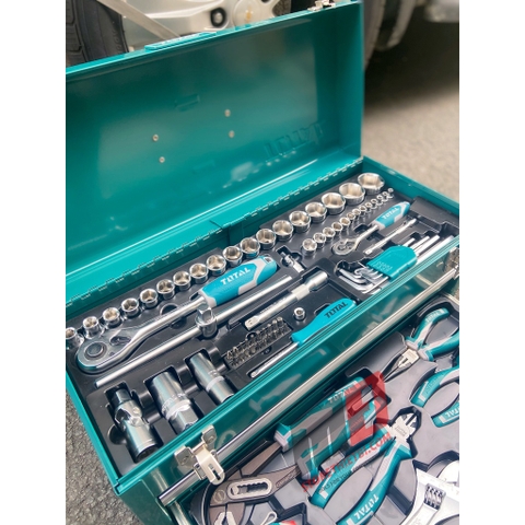 Bộ đồ nghề 97 chi tiết Total THPTCS70971 chính hãng