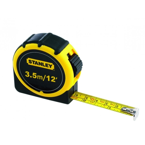 Thước Cuộn Bọc Cao Su 3 5m Stanley 30-611L