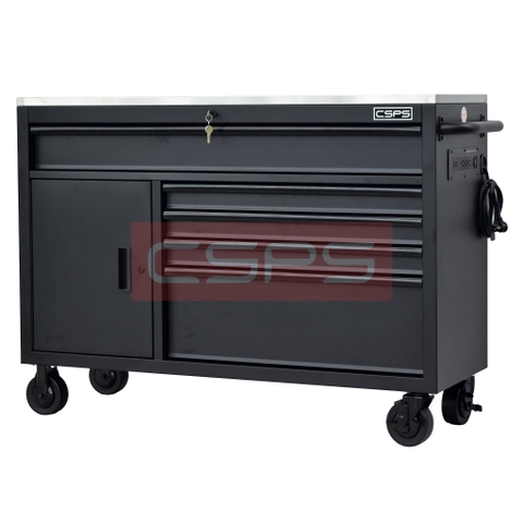 Tủ dụng cụ CSPS 132cm - 05 hộc kéo màu đen