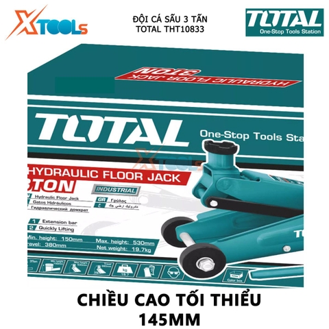 Con đội cá sấu 3 tấn TOTAL THT10833