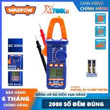 Kìm đo AC kỹ thuật số 200A-2000 số đếm WadFow mã WDM6501