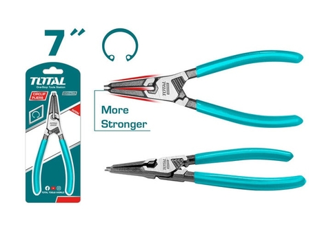 Kềm mở phe trong đầu thẳng 180mm TOTAL THTJ21803