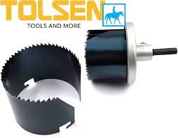Bộ khoét lỗ 7 cái Tolsen  Mã 75870