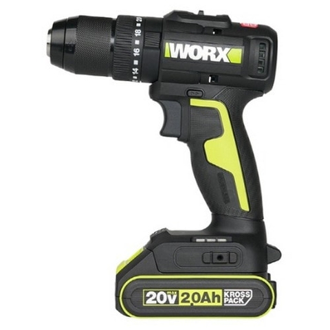 Máy Khoan Pin 20V (1 Pin 2Ah + 1 Sạc 2Ah) Worx WE216.12.2T
