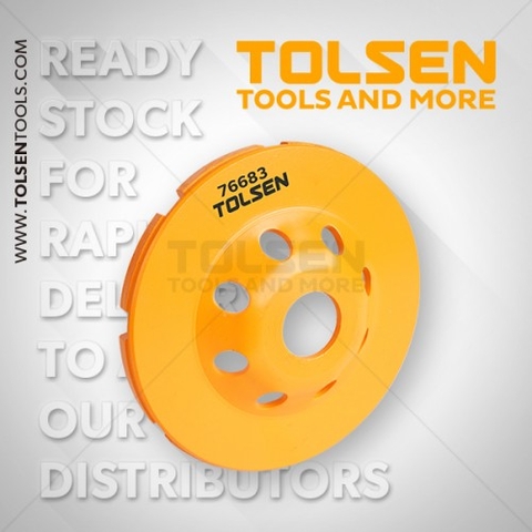 Đĩa mài đá hoa cương 115mm Tolsen 76684