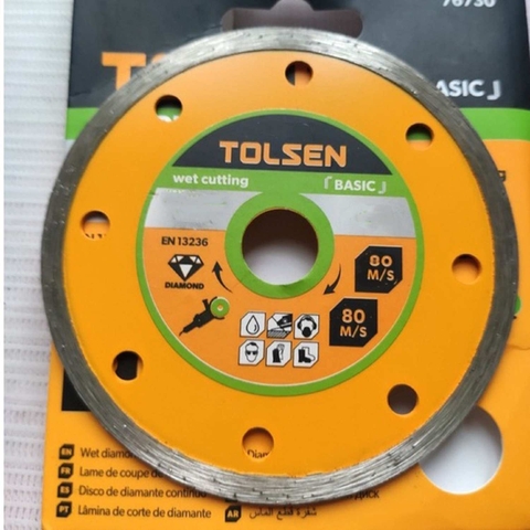 Đĩa cắt kim cương ướt 230mm Tolsen 76737