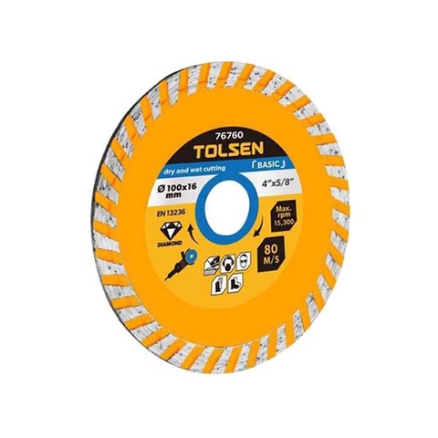 Đĩa cắt kim cương đa năng 100mm Tolsen 76760
