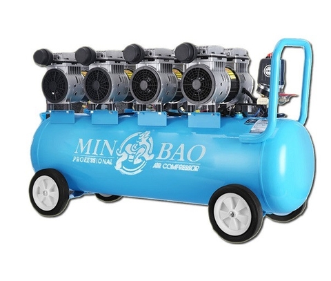 Máy nén khí không dầu 130L (xanh) MINBAO MBKD8504