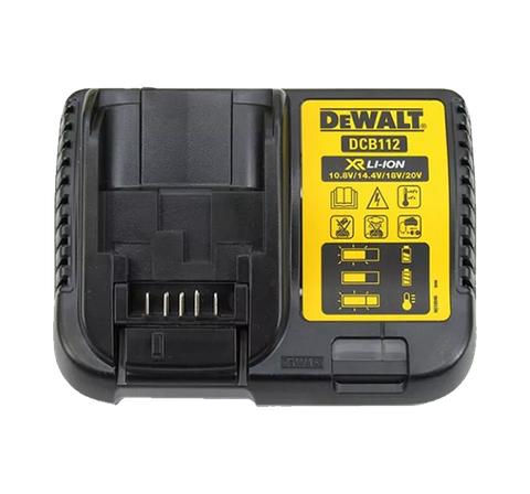 Bộ Sạc Pin 10 8- 18v 2a Dewalt DCB112-B1
