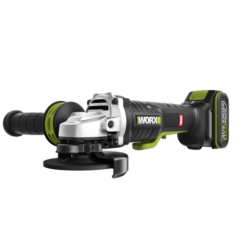 100mm Bộ máy mài góc dùng pin 20V Worx WU835 (Công tắc bóp)