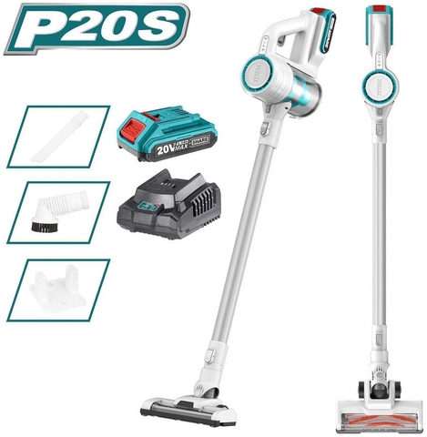 Máy Hút Bụi 0.5L Dùng Pin 20V (không Kèm Pin & Sạc) Total TVLI20061