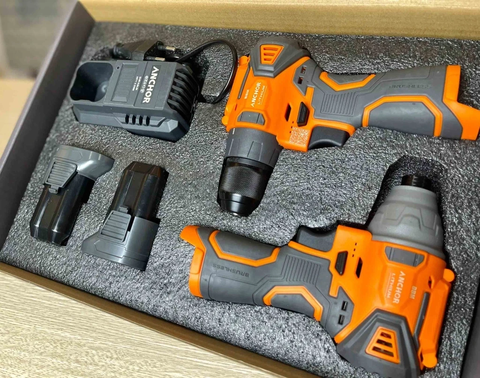 Combo Máy Khoan + Bắn Vít Pin 16V DCE8-DCI5 Yamasu DCE8-DCI5