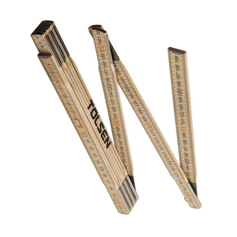 Thước xếp gỗ 2m TOLSEN 35046