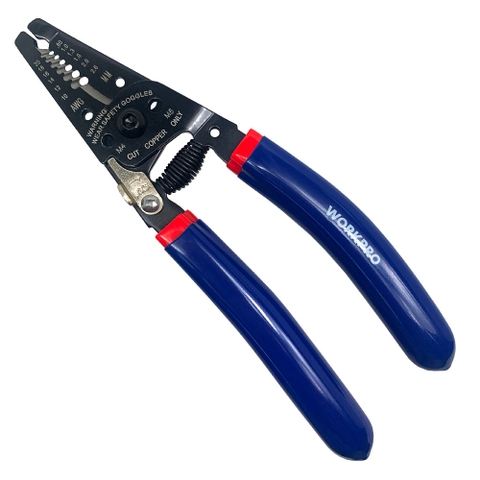 Kìm Tuốt Dây Và Cắt 178mm Workpro WP291004