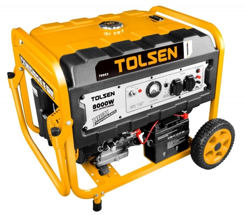 Máy phát điện chạy xăng 7500W Tolsen 79993