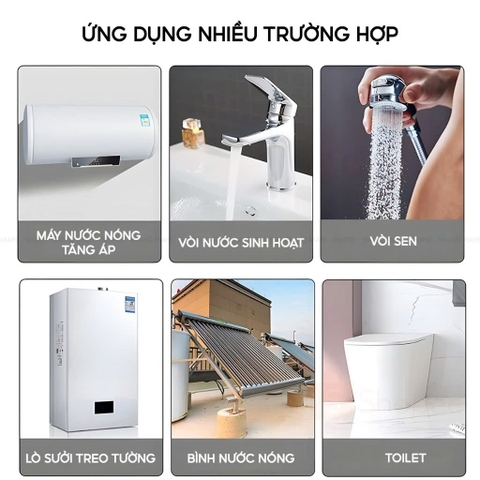 Máy bơm tăng áp mini Rymaru RY-01TB dùng cho gia đình