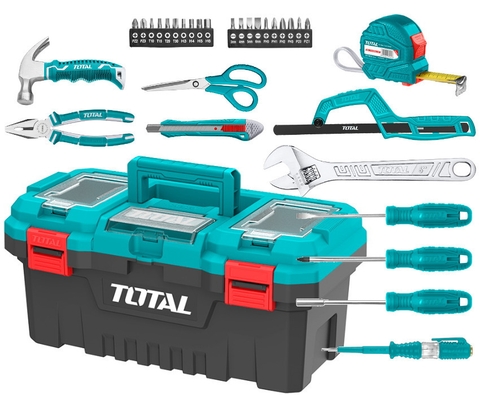 Bộ đồ nghề 32 chi tiết (thùng nhựa) Total THKTHP20326 chính hãng