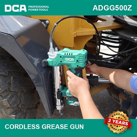 Máy bơm mỡ dùng pin DCA ADGG500Z