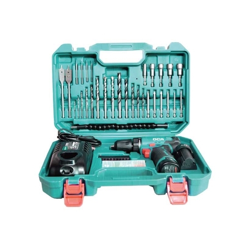 Bộ Máy Khoan Dùng Pin 12V DCA ADJZ23-10TK (Không chổi than)