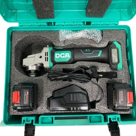 Máy Mài Góc không chổi than Dùng Pin DCA ADSM06-100EM