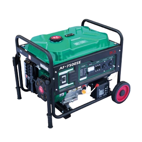 Máy phát điện gia đình mini 6500W dùng xăng DCA AF7500