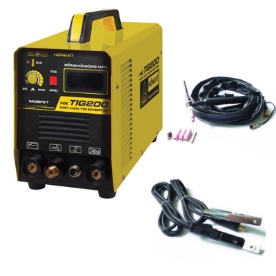 Máy Hàn Hồng Ký TIG DC que MMA Inverter 200 Ampe 220V - HKTIG200A