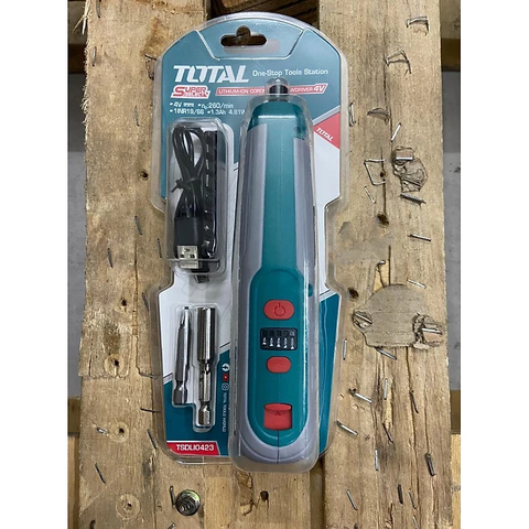 Máy vặn vít pin Total 4V TSDLI0423